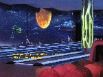 Боулинг в ТЦ Ладья г. Щёлково.
Работа выполнена видимыми светящимися красками Флуоресцентная акриловая водоэмульсионная художественная краска “Acrilic ColorCRAFT”
Левая сторона игрового зала.